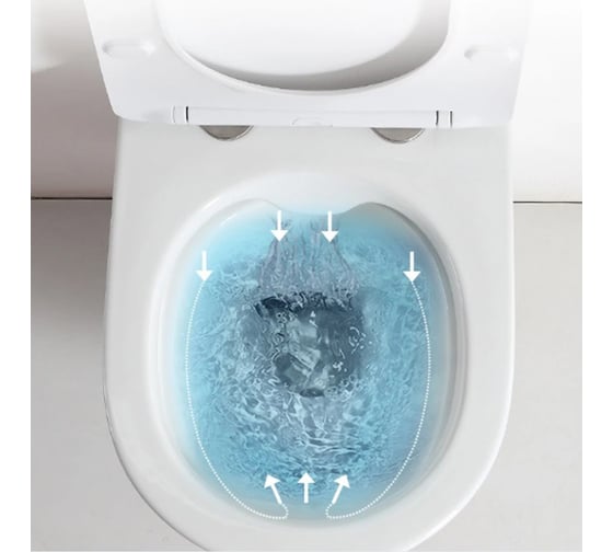 Подвесной унитаз Cerutti SPA nemo aria pp ct безободковый, с сиденьем микролифт 9753
