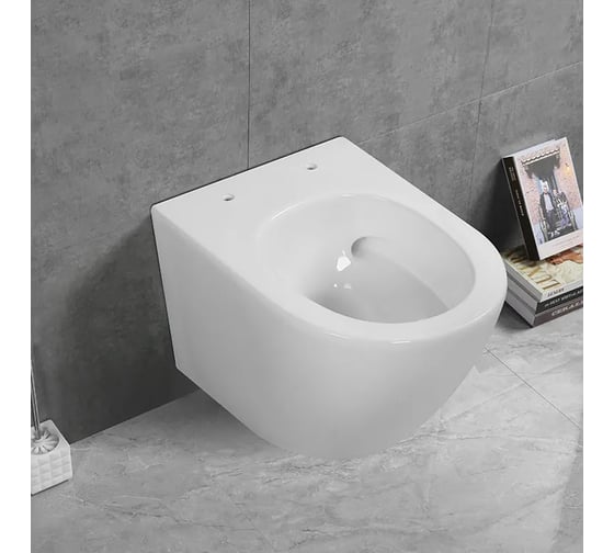 Подвесной унитаз Cerutti SPA sella aria tornado ct безободковый, с сиденьем микролифт, белый 9529