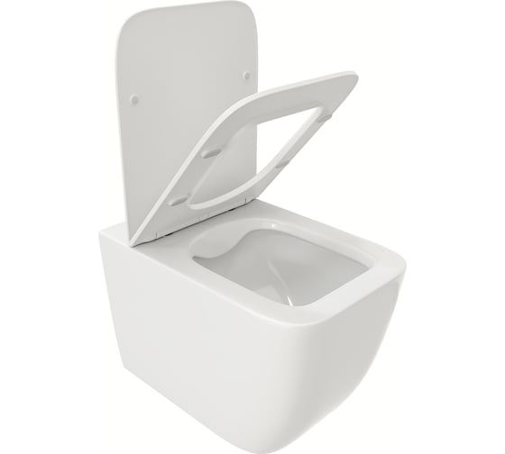 Подвесной унитаз Cerutti SPA mimi aria mw ct матовый, безободковый, с сиденьем микролифт 8919