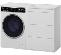 Тумба с раковиной Brevita grafit 60 white 120 гавана прав УТ000015088