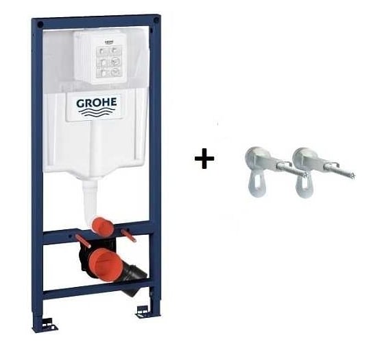Комплект инсталляции Grohe для подвесного унитаза 1000046 rapid 00000133866