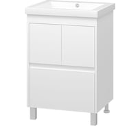 Тумба с раковиной Misty алиса 58 напольная УТ000011236