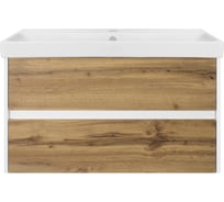 Тумба с раковиной Misty адриана 90 с 2 ящиками УТ000010217