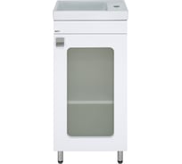 Тумба с раковиной Misty урал 40, прямая, со стеклом УТ000011699