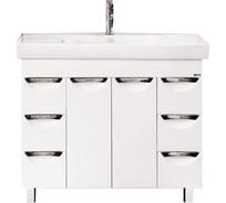 Тумба с раковиной Misty софия 100 с 6 ящиками СО000003816