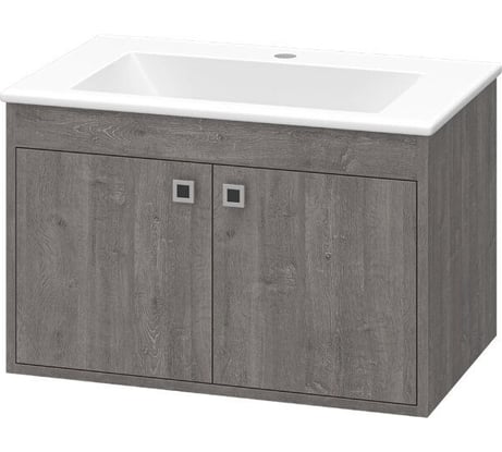 Тумба с раковиной Misty пайн 70 подвесная УТ000015597