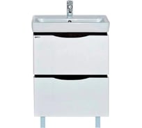 Тумба с раковиной Misty венера 55, белая УТ000008718