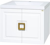 Тумба с раковиной Misty галвер 70, белая УТ000012977