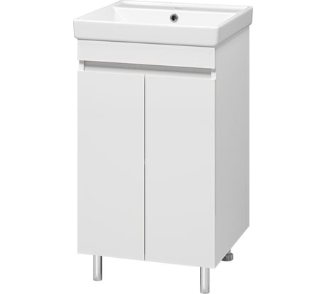 Тумба с раковиной Misty енисей 50 прямая УТ000009441