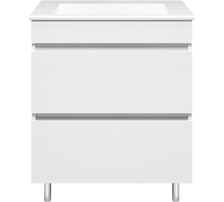 Тумба с раковиной Misty енисей 70, напольная, с 2 ящиками УТ000015502