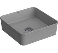 Накладная раковина Berges Ego sl 38x38 см, матовый серый 181060