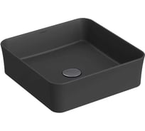 Накладная раковина Berges Ego sl 38x38 см, матовый антрацит 181020