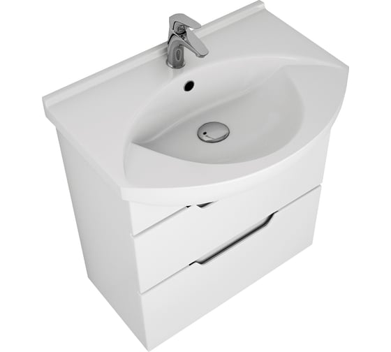 Тумба Dreja eco Laguna Plus 75, белая 99.0106