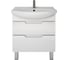 Тумба Dreja eco Laguna Plus 75, белая 99.0106 3