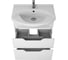 Тумба Dreja eco Laguna Plus 75, белая 99.0106 10