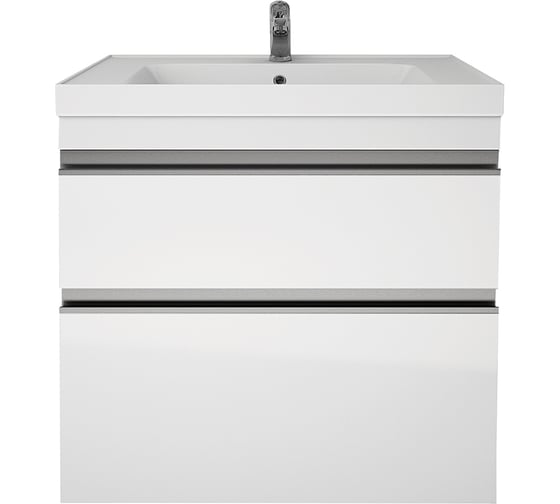Тумба Dreja eco Grace Pus 60, белый лак, 2 ящика 99.0904