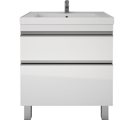 Тумба Dreja eco Grace Pus 60, белый лак, 2 ящика 99.0904