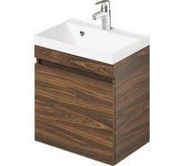 Тумба с раковиной подвесная распашная IKA Аlta 50 494x344x548 Дуб бурбон 4657810332881