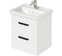 Тумба с раковиной подвесная IKA alta 50 500x400x530 Белый Скандинавский 4657810332836