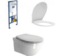 Инсталляция GSI SET ViConnect CLASSIC подвесной унитаз, Крышка-сиденье soft-close 00000072713