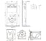 Инсталляция AM.PM ProC S с клавишей черная, с подвесным унитазом Spirit V2.0 Square IS70238.701701 4