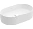 Раковина Villeroy & Boch Collaro 560х360х145 мм, без отверстия для смесителя, CeramicPlus, альпийский белый 4A1956R1 1