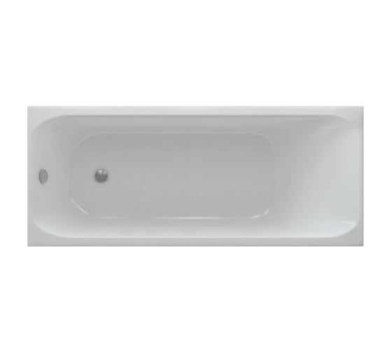 Прямоугольная ванна AQUATEK Альфа 140, вклеенный каркас ALF140-0000003 00000063164