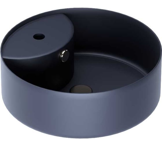 Накладная раковина MORVARID Diana Top Counter фарфор, черный матовый, 40 см 1364440mb