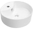 Накладная раковина MORVARID Diana Top Counter фарфор, черный глянец, 40 см 1364440gb 3