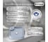 Накладная раковина MORVARID Alpha фарфор, серый глянец, 40 см 1369540g 11