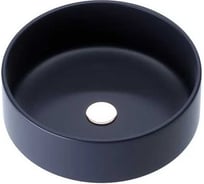 Накладная раковина MORVARID Delta Top Counter фарфор, черный матовый, 36 см 1365436mb