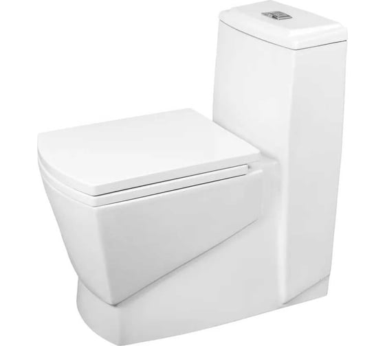 Унитаз-моноблок MORVARID Mega Monoblock Washdown фарфор, 68 см, горизонтальный выпуск 2139368