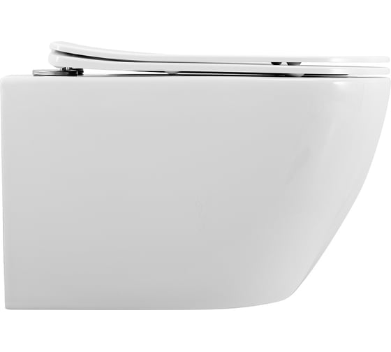 Унитаз подвесной безободковый с сиденьем Art&Max SANREMO AM026CHR/SC