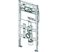 Застенный модуль TECE ТЕСЕlux 100, высота установки 1120 мм 9600100