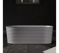 Ванна из искусственного камня ABBER Stein белая матовая AS9650