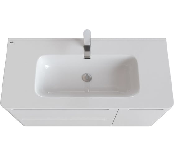 Тумба с умывальником IDDIS Edifice подвесная, 100 см, белая EDI10W1i95K