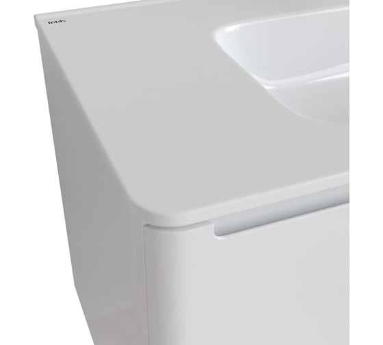 Тумба с умывальником IDDIS Edifice подвесная, 100 см, белая EDI10W1i95K