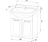 Тумба с умывальником IDDIS Kantri подвесная, 50 см, бежевый KAN50W2i95K 6
