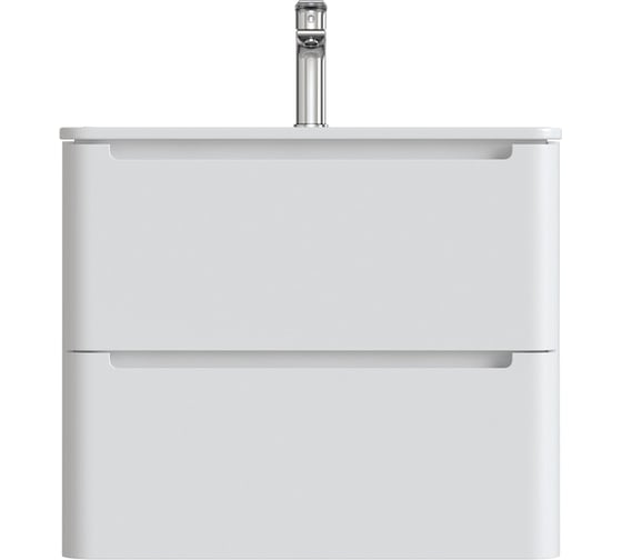 Тумба с умывальником IDDIS Edifice подвесная, 60 см, белая EDI60W0i95K