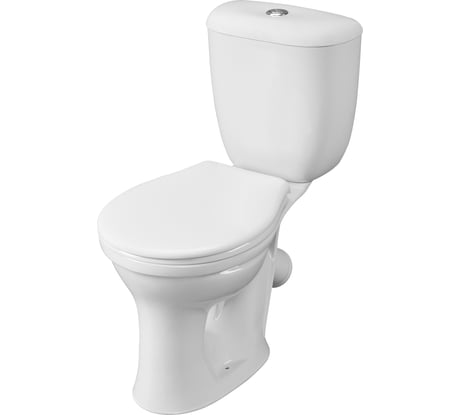 Унитаз-компакт Santeri Виктория белый нижний подвод косой выпуск 1/реж 1.P301.6.S00.00B.F 023-1638 1P3016S0000BF