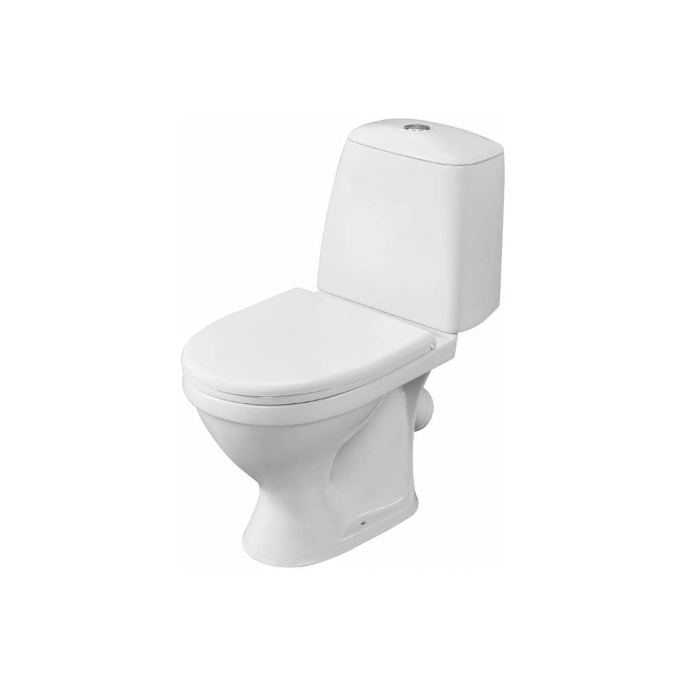 Унитаз-компакт Santeri Соната крап на белом, нижний подвод, 1.P201.2 ...