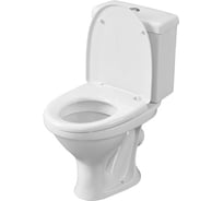 Унитаз-компакт Santeri Форвард белый, нижний подвод, косой выпуск, 1/реж 1.P205.2.S00.00B.F 023-2521