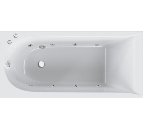 Гидромассажная ванна AM.PM Spirit, EVO 150х70 см, на каркасе, без фронтальной панели W72W-150-070W1D