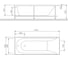 Акриловая ванна AM.PM spirit 170x70, без слива перелива W72A-170-070W-A2 11
