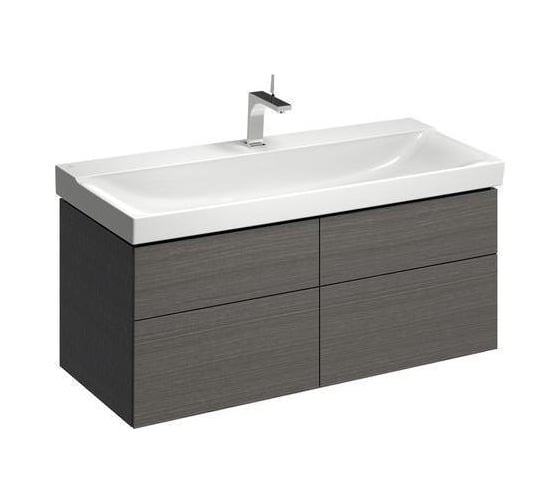 Раковина GEBERIT с отверстием, без перелива, 120х48см 500.551.01.1 00000069269