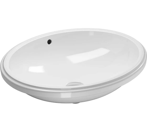 Раковина Geberit VariForm с установкой под столешницу, овальная 500.752.01.2 00067108