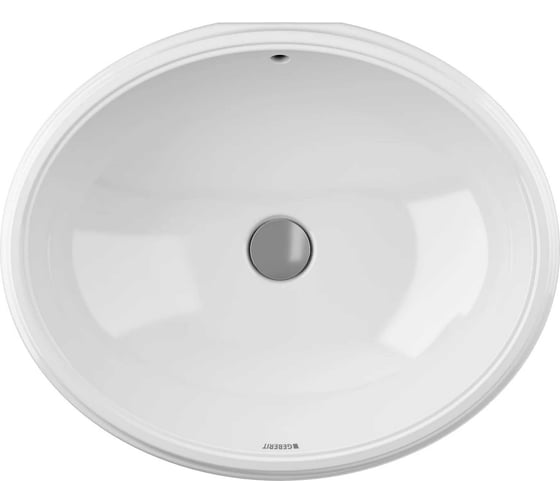 Раковина Geberit VariForm с установкой под столешницу, овальная 500.752.01.2 00067108