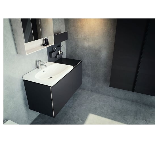 Раковина Geberit Acanto с отверстием, с переливом, 75x48см 500.622.01.2 00000058409