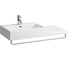 Раковина Laufen Living City 100х46 см столешница справа 8.1843.2.000.104.1 00000039064 2