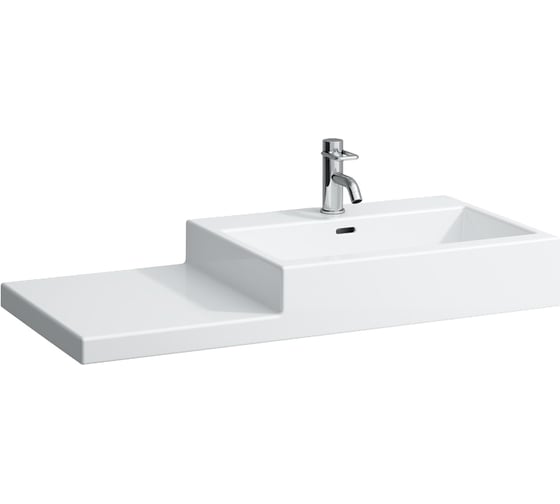 Раковина Laufen Living City 100х46 см столешница слева 8.1843.1.000.104.1 00000013839